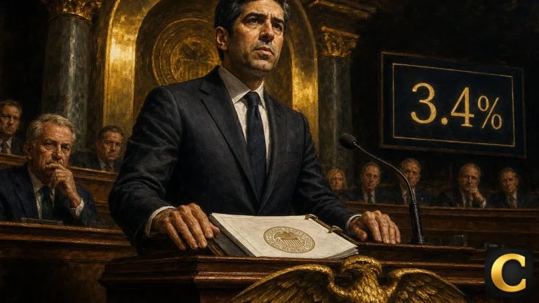 Kevin Warsh testifying before US Congress on inflation and Fed monetary policy stance