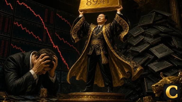Samsung Q2 profit chart showing 89.4T won record above memory chip DRAM HBM NAND lines