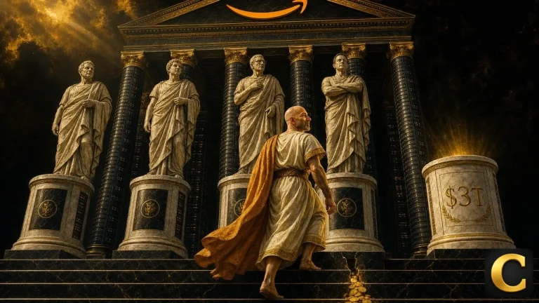 Amazon founder ascends a golden temple as AWS lifts it past $3 trillion